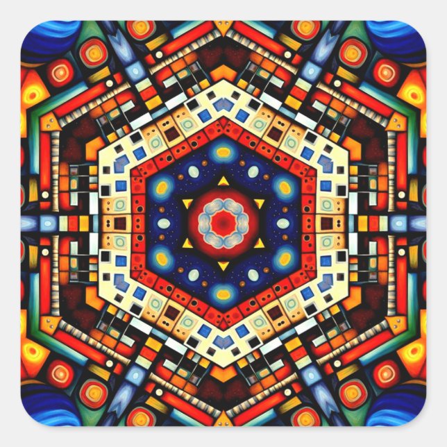 Estelar 252 square sticker (Front)