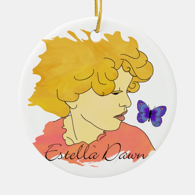 Estella Dawn Ornament (Front)