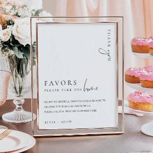 Estelle Modern Minimal Favours Sign