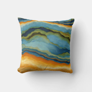 "Estepona" Horizontal Fractured Layers Cushion