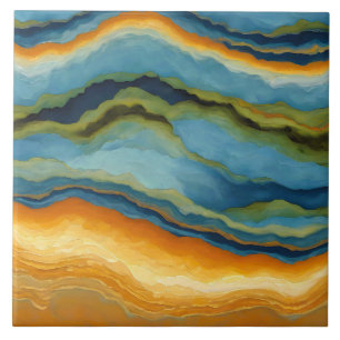 "Estepona" Horizontal Fractured Layers Tile