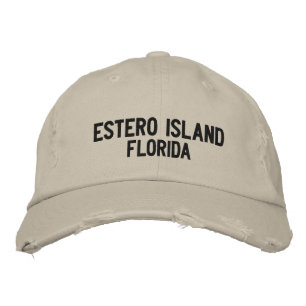 Estero Island, Florida Embroidered Cap