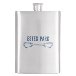 Estes Park Climbing Quickdraw Hip Flask