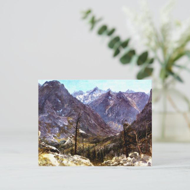 Estes Park, Colorado - Albert Bierstadt artwork, Postcard (Standing Front)