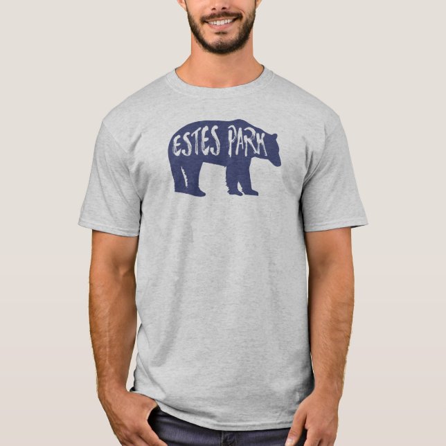 Estes Park Colorado Bear T-Shirt (Front)