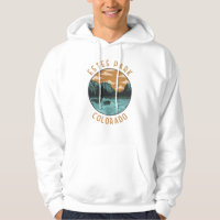 Estes Park Colorado Distressed Circle