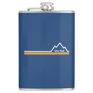 Estes Park Colorado Hip Flask