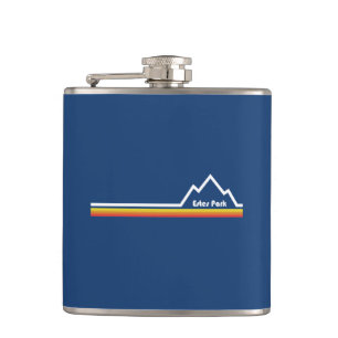 Estes Park Colorado Hip Flask