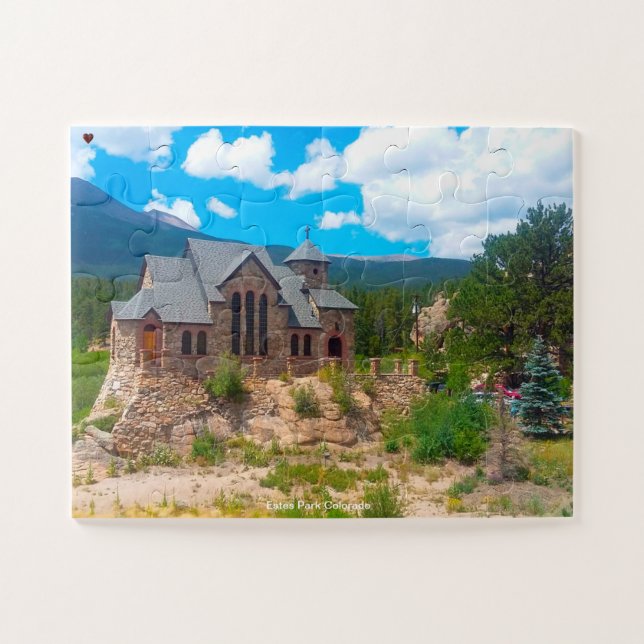 Estes Park Colorado Jigsaw Puzzle (Horizontal)