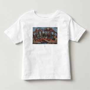 Estes Park, Colorado - Large Letter Scenes Toddler T-Shirt
