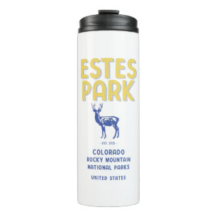 Estes Park Colorado National Park Elk Thermal Tumbler