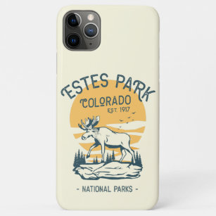 Estes Park Colorado National Park Moose Sunset  Case-Mate iPhone Case