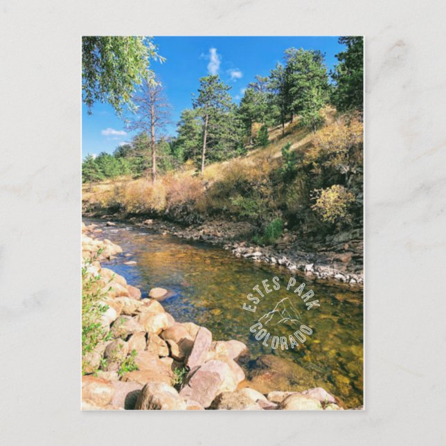 Estes park colorado postcard (Front)