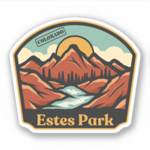 Estes Park, Colorado Sticker