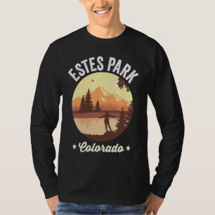 Estes Park Rocky Mountains Lake Estes Park Colora T-Shirt