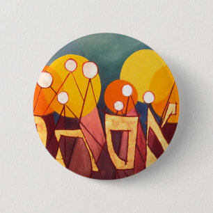 Esther 6 Cm Round Badge
