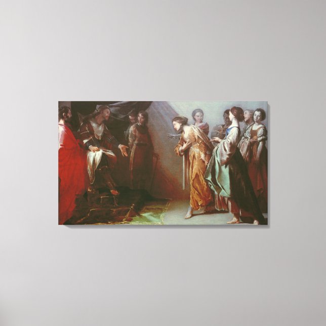Esther and Ahasuerus Canvas Print (Front)