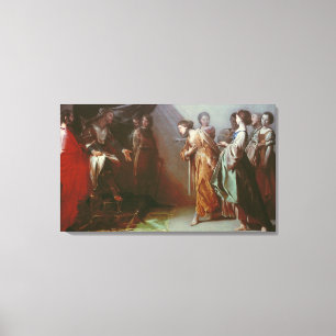 Esther and Ahasuerus Canvas Print