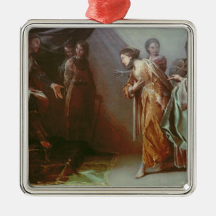 Esther and Ahasuerus Metal Tree Decoration