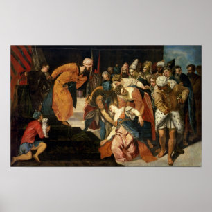 Esther before Ahasuerus, 1548 Poster