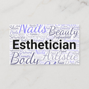 Esthetician Business Card