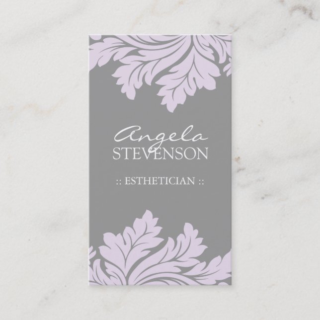 ESTHETICIAN BUSINESS CARD (Front)