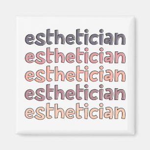 Esthetician Cosmetologist Beautician Cute Magnet