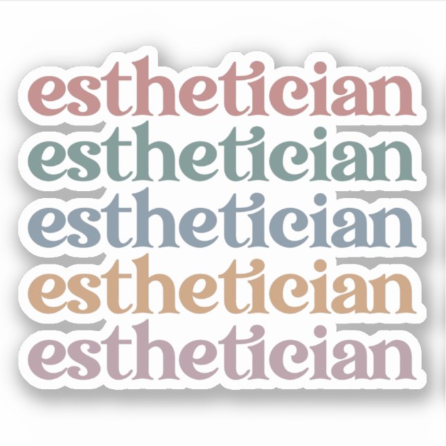 Esthetician Cosmetologist Beautician makeup artist (Front)