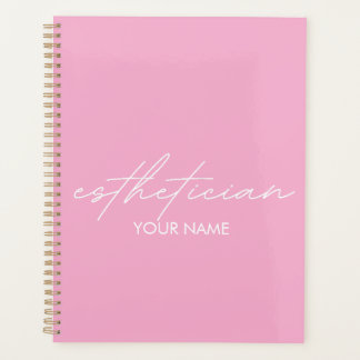 Esthetician Notebook - Personalized Gift Planner