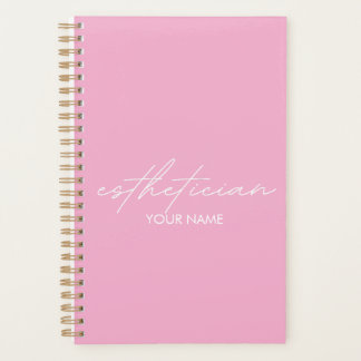 Esthetician Notebook - Personalized Gift Planner