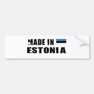 ESTONIA BUMPER STICKER