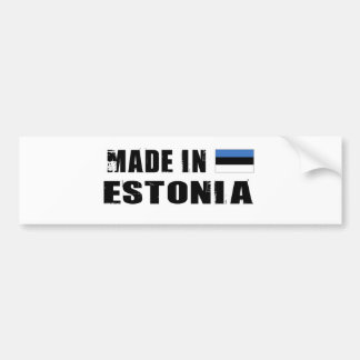 ESTONIA BUMPER STICKER