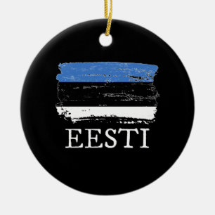 Estonia Ceramic Tree Decoration