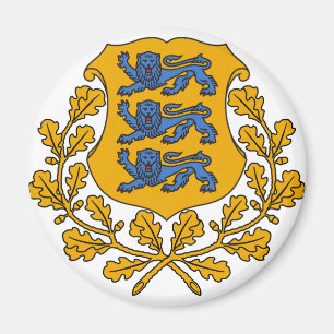 Estonia Coat of arms EE Magnet