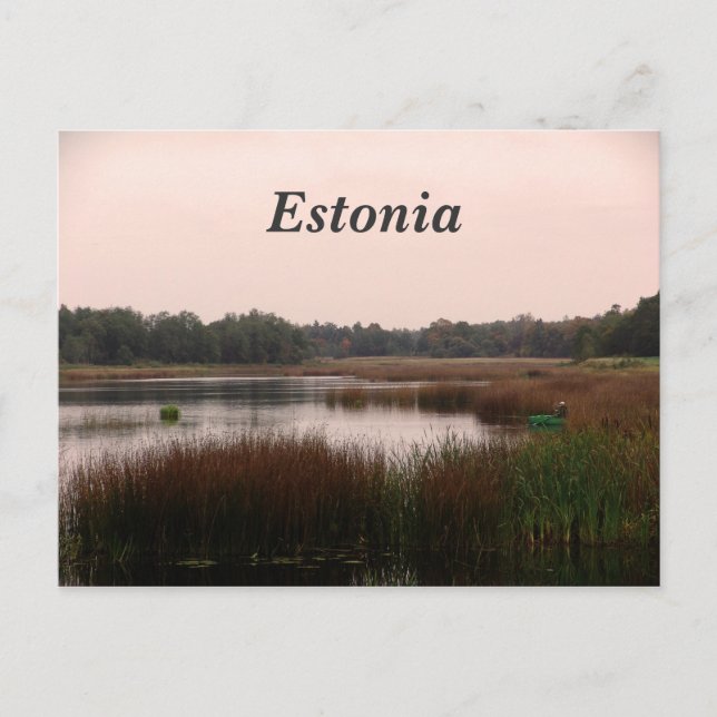 Estonia Countryside Postcard (Front)