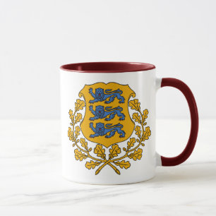 estonia emblem mug