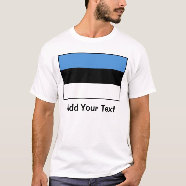 Estonia – Estonian Flag T-Shirt (Front)