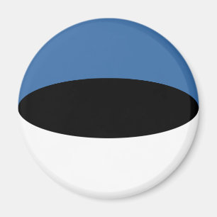 Estonia Fisheye Flag Magnet