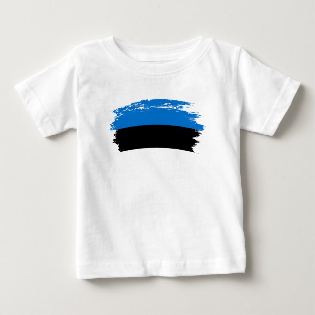 Estonia flag baby T-Shirt (Front)