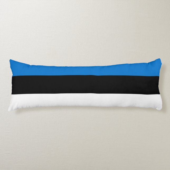Estonia Flag Body Cushion (Front)