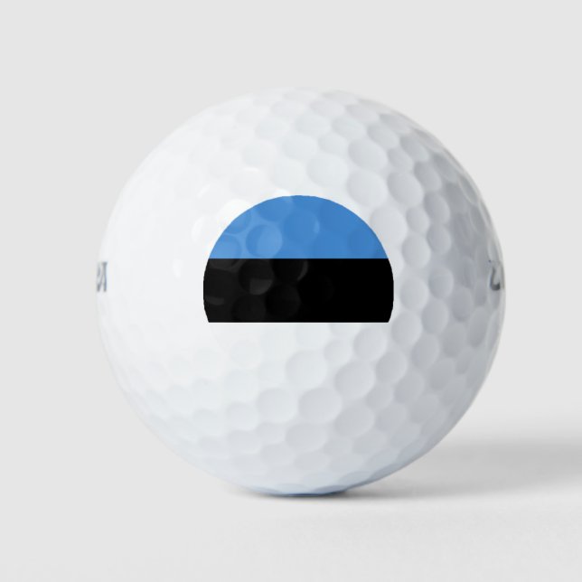 Estonia Flag Golf Balls (Front)