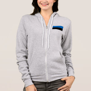 Estonia Flag Hoodie