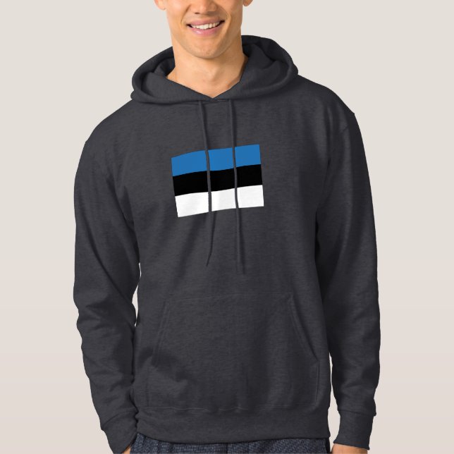 Estonia Flag Hoodie (Front)
