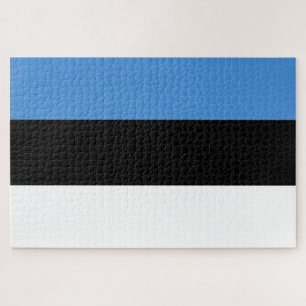 Estonia Flag Jigsaw Puzzle