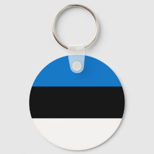 Estonia Flag Key Ring