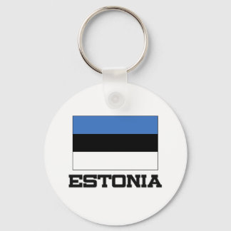 Estonia Flag Key Ring