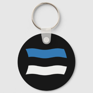 Estonia Flag Keychain