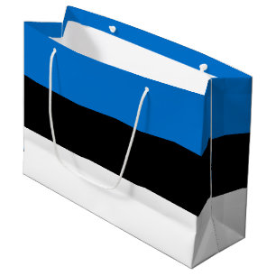 Estonia Flag Large Gift Bag
