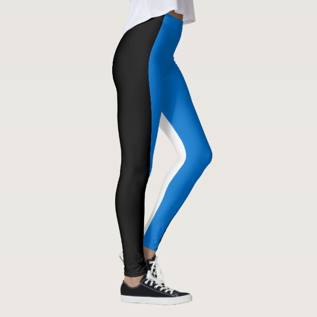 Estonia Flag Leggings (Right)