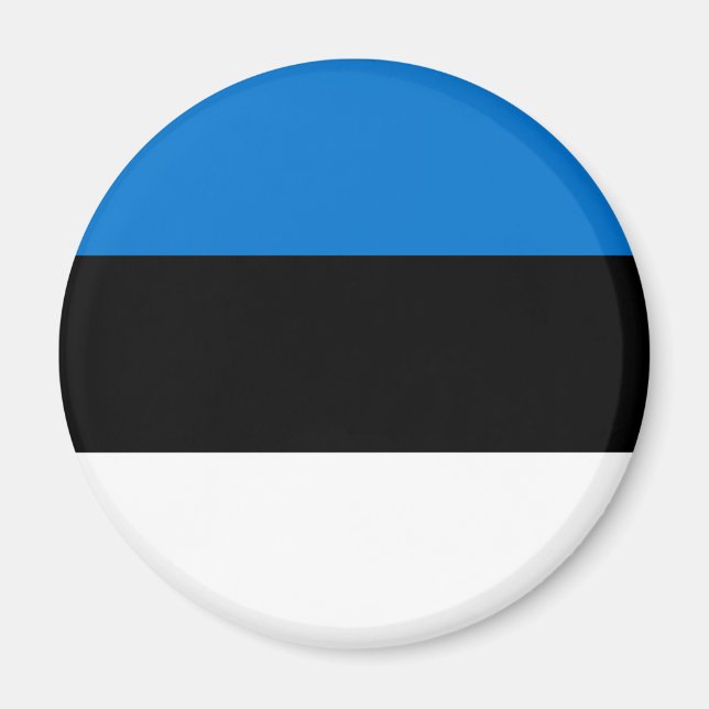 Estonia Flag Magnet (Front)